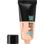 Maybelline Fit Me Matte & Poreless Foundation Fair Ivory 102 - 30 ml