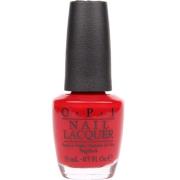 OPI Nail Lacquer Red Hot Rio - 15 ml