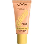 NYX Professional Makeup Buttermelt Glaze Skin Tint SPF30 Foundation 01...