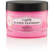 I Love Glazed Raspberry Scented Body Butter - 300 ml