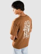 And Feelings Weight T-Shirt brown toffee