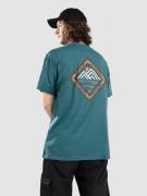 Rip Curl Vaporcool Journeys Peak T-Shirt blue green