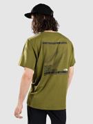 THE NORTH FACE Foundation Mountain Lines Graphic T-Shirt forest olive