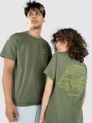 Autumn Headwear Home T-Shirt army green