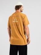 Brixton Alpha Square T-Shirt golden brn/off wht/desert