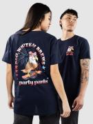 Party Pants Shred Eagle T-Shirt navy