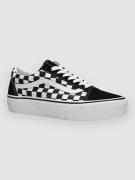 Vans Checkerboard Old Skool Platform Sneakers black/true white