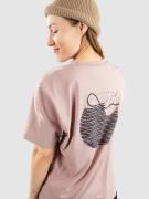 Carhartt WIP Stitch T-Shirt glassy pink/dark navy