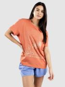 Hurley Golden Afternoon T-Shirt ginger spice