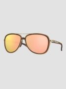 Oakley Split Time Brown Tortoise/Gold Solglasögon prizm rose gold pola...