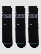 Stance Basic 3 Pack Crew Socks black