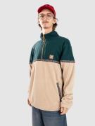 Iriedaily Monte Noe Troyer Half-Zip Fleecetröja hunter