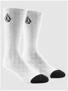 Volcom Full Stone 3Pk Strumpor white