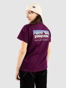 Patagonia P-6 Mission Organic T-Shirt night plum