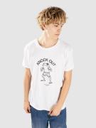 Fat Moose Knock Out T-Shirt white