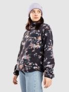 Patagonia LW Synch Snap-T Fleecejacka swirl floral/ pitch blue