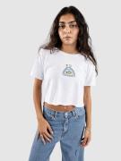 A.LAB Goldfishy Cropped T-Shirt white