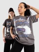 Key Street Burn Out T-Shirt charcoal
