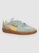 Puma Palermo Weathered Sneakers green moon/sunny yellow