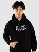 Pass Port Lily of The Valley Hoodie black