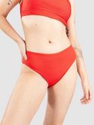 Rip Curl Premium Surf Retro High Good Bikini Bottom hibiscus red
