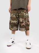 Empyre Ultra Loose Graf Camo Cargo Shorts green