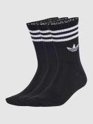 adidas Originals 3S Crew S 3P Socks black/black/black
