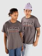 Thrasher Slash T-Shirt charcoal