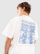 A.LAB Unhinged Animal Boxy T-Shirt blanc white