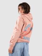 Dravus Faux Flower Shop Hoodie dusty pink