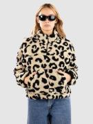 Urban Classics AOP Sherpa Troyer Half-Zip Fleecetröja sandleo