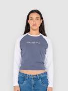 Rusty Tekky Raglan Skimmer T-Shirt china blue