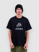 Jones Snowboards Truckee Org Cot T-Shirt stealth black