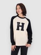 Hurley Out Run Raglan T-Shirt pearl ivory