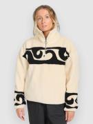 Billabong Dont You Half-Zip Fleecetröja whitecap