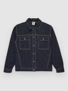 Element Trucker Denim Jacka dark blue rinse