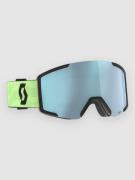 Scott Shield Glow Green Goggle amp ice chrome s2