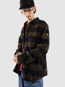 Fjällräven Ovik Heavy Flannel Skjorta deep forest/dark navy