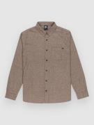 Quiksilver Motherfly Heather Skjorta chocolate brown