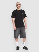 Volcom Chillow Denim 24 Shorts black grey