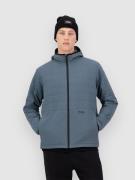 Mons Royale Canyon Merino Insulated Hooded Jacka goblin blue