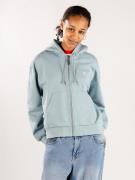 Carhartt WIP Casey Hoodie med Dragkedja tourmaline/silver