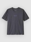 Patagonia 95 Oval Logo Oversized T-Shirt smolder blue