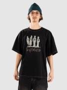 Empyre The Cooler Older Sibling Boxy T-Shirt black contrast stitch