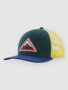 Patagonia Trucker Kids Keps driftways patch/cscde grn