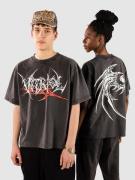 Vitriol Cyberbones Cropped T-Shirt vintage black