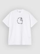 Carhartt WIP Barbwire C T-Shirt white