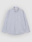 Carhartt WIP Beale Skjorta beale stripe/gntl blu/wht