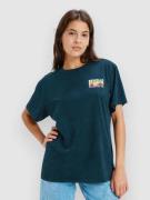 Roxy Sunnyoversize Optic Wash T-Shirt anthracite