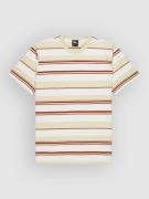 Quiksilver Lekoni Stripe T-Shirt bone white lekoni stripe